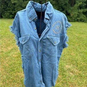 Fringed sleeve bike week